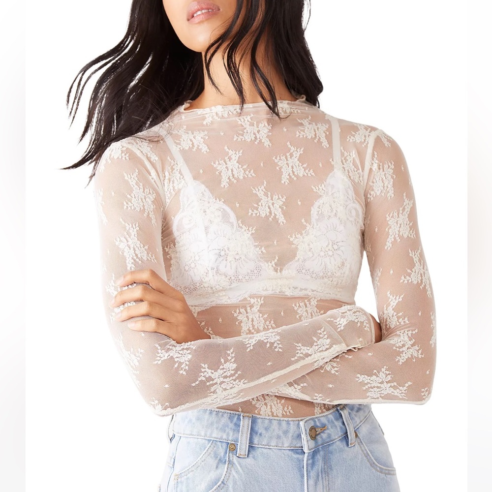 Free People Lady lux layering top